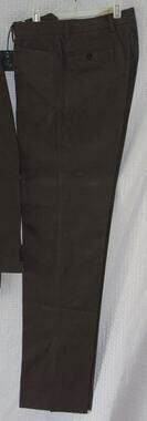 FAY Men's Gray Cotton Stretch Slacks Trousers Pants Size 46 Big & Tall